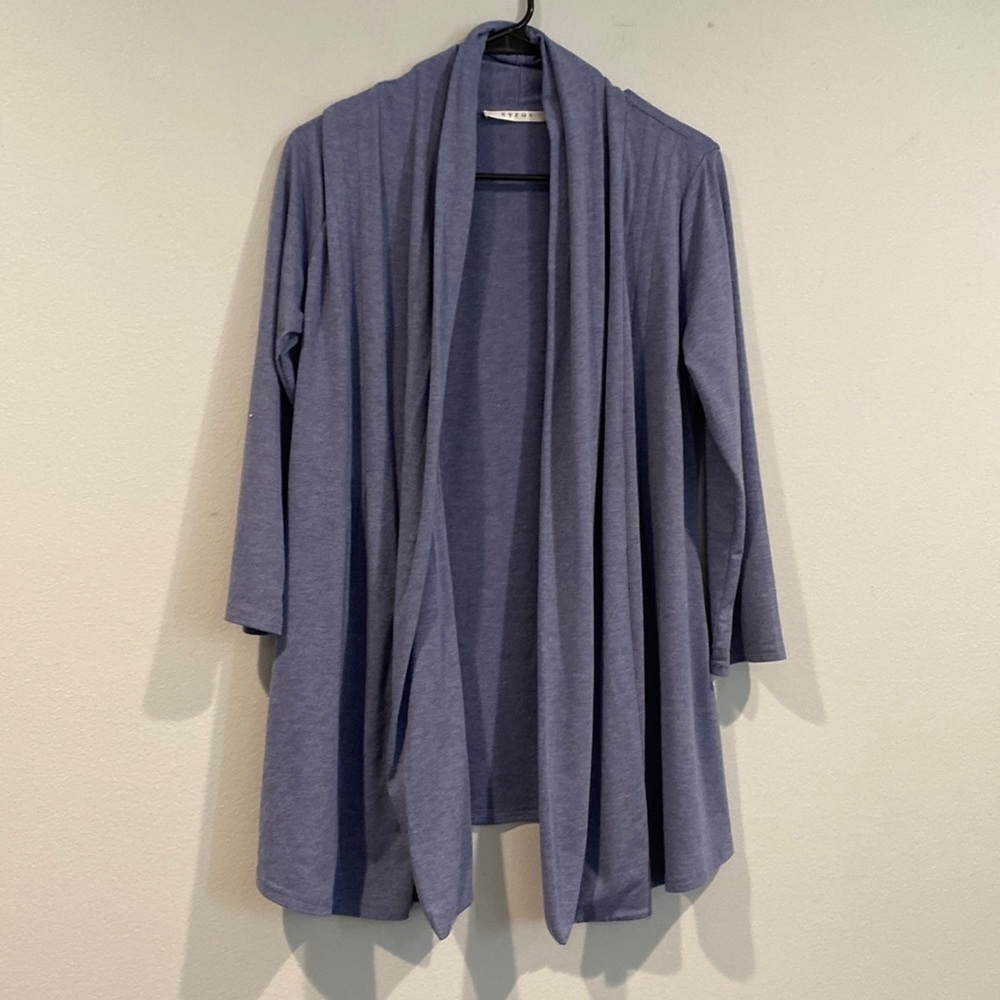 Cyrus Lavender Soft Flowy Cardigan - Size Medium